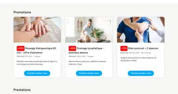 Publish special offers and promotions that you can communicate directly to your customers to fill your empty slots and build customer loyalty.